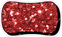 HP 23.5" Individuals - Red Sparkle Dash