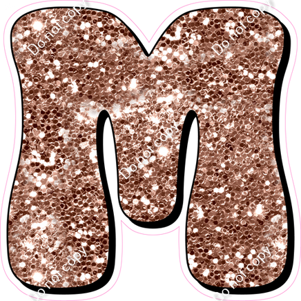 HP 23.5" Individuals - Rose Gold Sparkle M