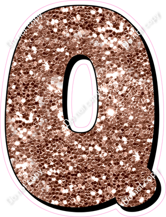 HP 23.5" Individuals - Rose Gold Sparkle Q