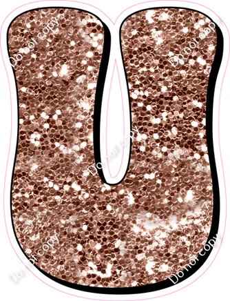 HP 23.5" Individuals - Rose Gold Sparkle U