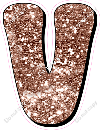HP 23.5" Individuals - Rose Gold Sparkle V