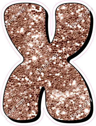HP 23.5" Individuals - Rose Gold Sparkle X