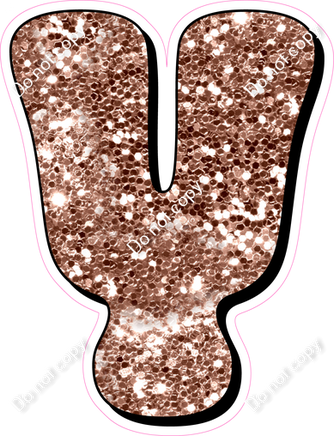 HP 23.5" Individuals - Rose Gold Sparkle Y