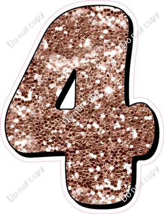 HP 23.5" Individuals - Rose Gold Sparkle 4