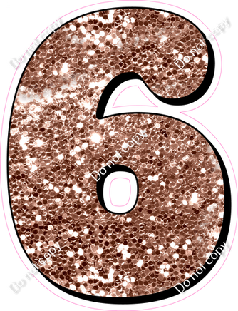 HP 23.5" Individuals - Rose Gold Sparkle 6
