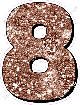 HP 23.5" Individuals - Rose Gold Sparkle 8
