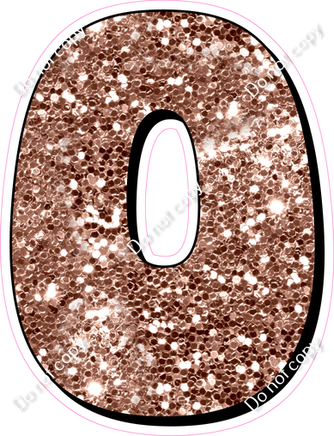 HP 23.5" Individuals - Rose Gold Sparkle