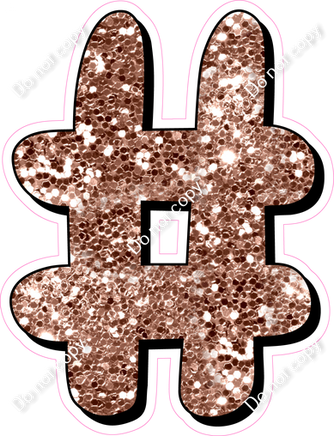 HP 23.5" Individuals - Rose Gold Sparkle #