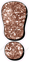 HP 23.5" Individuals - Rose Gold Sparkle !