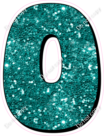 HP 23.5" Individuals - Teal Sparkle O