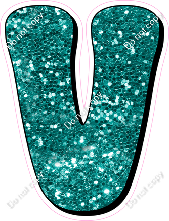 HP 23.5" Individuals - Teal Sparkle V