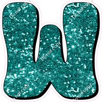 HP 23.5" Individuals - Teal Sparkle W