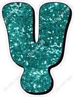 HP 23.5" Individuals - Teal Sparkle Y