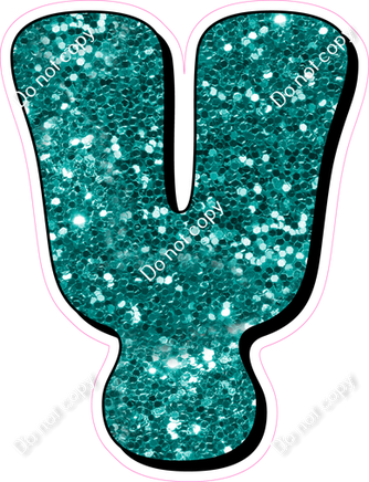 HP 23.5" Individuals - Teal Sparkle Y