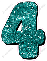 HP 23.5" Individuals - Teal Sparkle 4