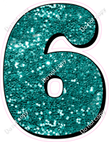 HP 23.5" Individuals - Teal Sparkle 6