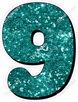 HP 23.5" Individuals - Teal Sparkle 9
