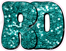 HP 23.5" Individuals - Teal Sparkle RD