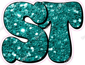 HP 23.5" Individuals - Teal Sparkle ST
