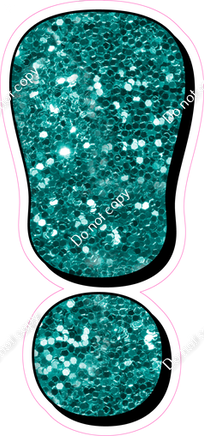 HP 23.5" Individuals - Teal Sparkle !