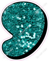 HP 23.5" Individuals - Teal Sparkle Apostrophe