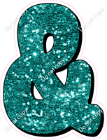 HP 23.5" Individuals - Teal Sparkle &