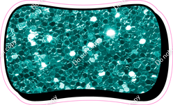 HP 23.5" Individuals - Teal Sparkle Dash