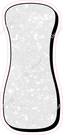 HP 23.5" Individuals - White Sparkle I