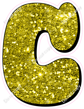 HP 23.5" Individuals - Yellow Sparkle C