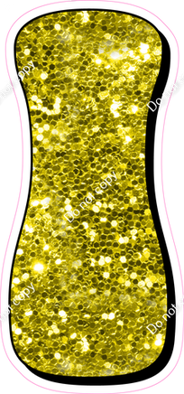 HP 23.5" Individuals - Yellow Sparkle I