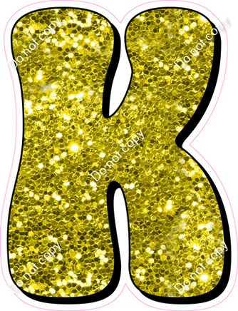HP 23.5" Individuals - Yellow Sparkle K