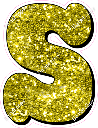 HP 23.5" Individuals - Yellow Sparkle S
