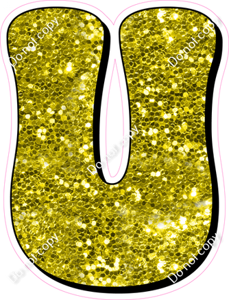 HP 23.5" Individuals - Yellow Sparkle U