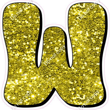 HP 23.5" Individuals - Yellow Sparkle W