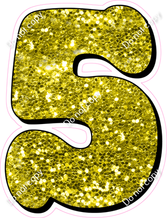 HP 23.5" Individuals - Yellow Sparkle 5