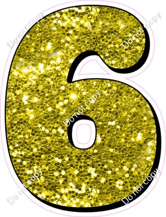 HP 23.5" Individuals - Yellow Sparkle 6