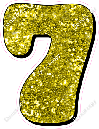 HP 23.5" Individuals - Yellow Sparkle 7