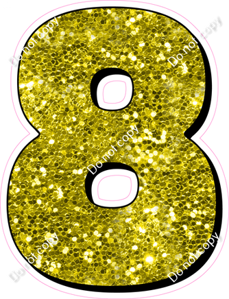 HP 23.5" Individuals - Yellow Sparkle 8