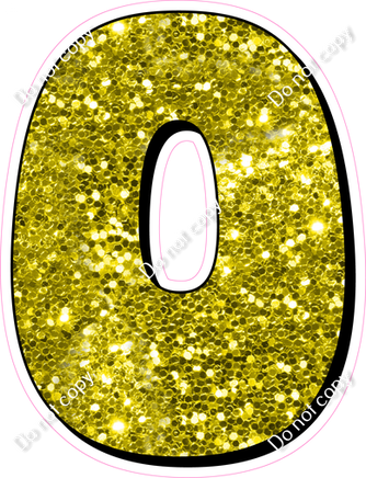 HP 23.5" Individuals - Yellow Sparkle