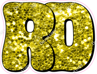HP 23.5" Individuals - Yellow Sparkle RD