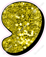 HP 23.5" Individuals - Yellow Sparkle Apostrophe