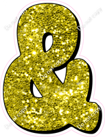 HP 23.5" Individuals - Yellow Sparkle &
