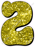 HP 30" Individuals - Yellow Sparkle