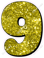 HP 30" Individuals - Yellow Sparkle