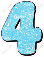 HP 30" Individuals - Baby Blue Sparkle 4