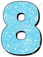 HP 30" Individuals - Baby Blue Sparkle 8