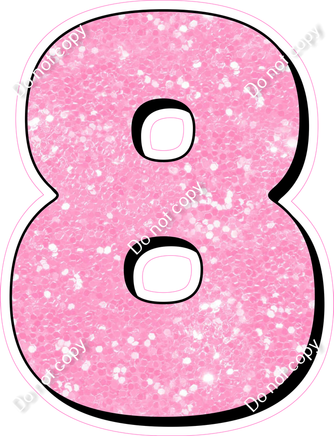 HP 30" Individuals - Baby Pink Sparkle 8