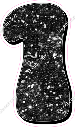 HP 30" Individuals - Black Sparkle 1