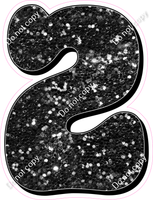 HP 30" Individuals - Black Sparkle 2