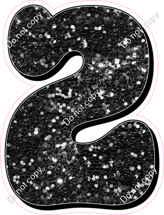 HP 30" Individuals - Black Sparkle 2